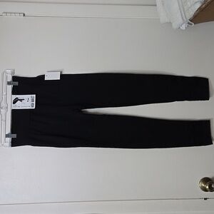 Runway Ready High Waist Fleece Lined Leggings Black PL/PXL Seamless Comfort NWT